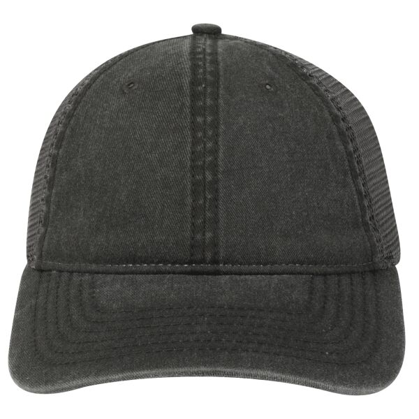 OTTO CAP® OTTO COMFY FIT® 6 Panel Low Profile Mesh Back Trucker Hat Thumbnail