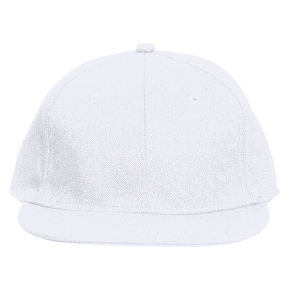 OTTO CAP "OTTO FLEX" 6 Panel Mid Profile Flat Visor Baseball Cap Thumbnail