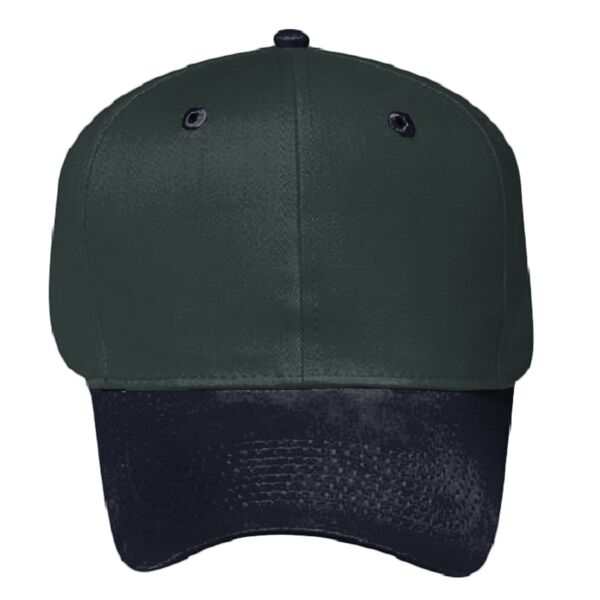 OTTO CAP 6 Panel Mid Profile Baseball Cap Thumbnail