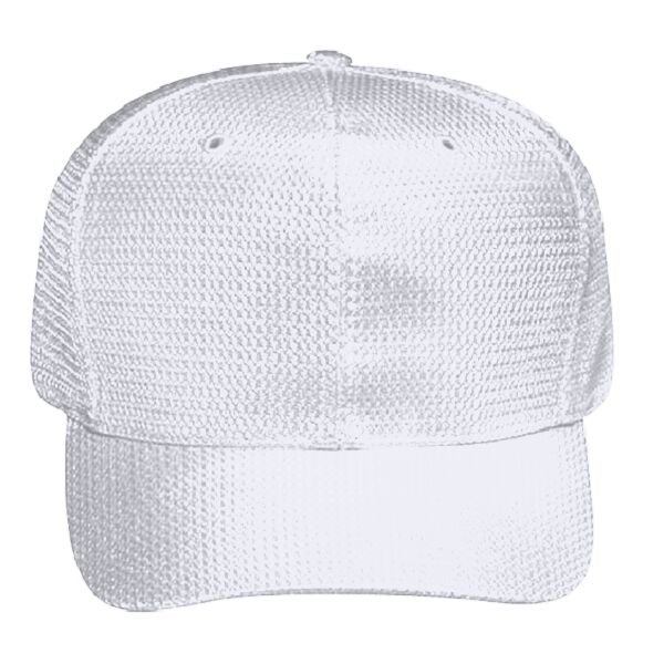 OTTO CAP 6 Panel Mid Profile Baseball Cap Thumbnail