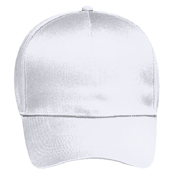 OTTO CAP 5 Panel Mid Profile Baseball Cap Thumbnail