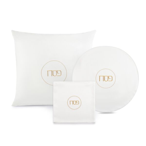 Pesach Set Branches, Gold Suede Thumbnail