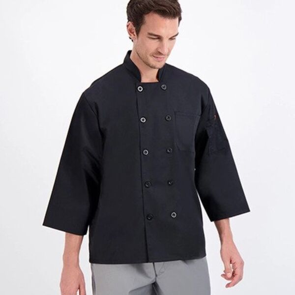 Mens ¾ Sleeve Chef Jacket Thumbnail