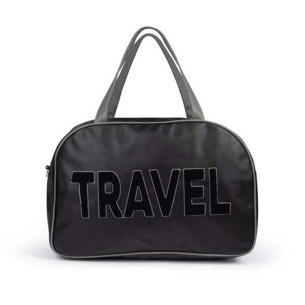 Black Travel Tote Bag, Jadelynn Brooke Thumbnail