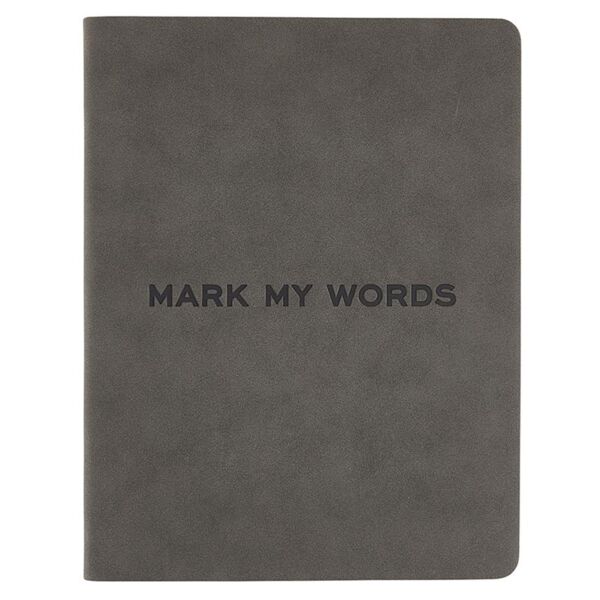 Mark My Words Suede Journal Thumbnail