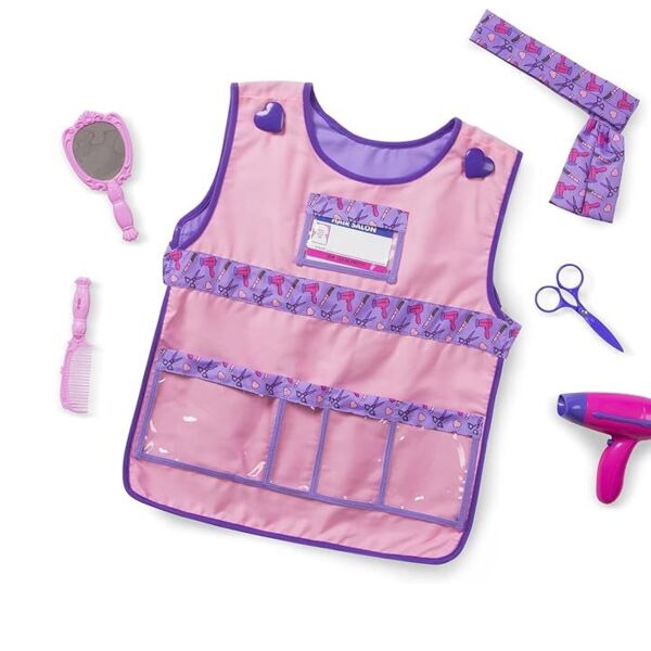 Melissa & Doug Hair Stylist Role Play Costume Dress-Up Set Thumbnail